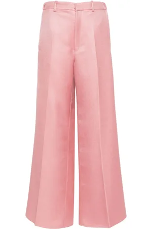 FORTE FORTE Twill wide-leg trousers