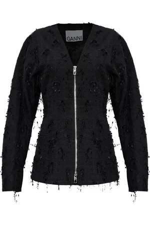 Ganni Tweed blazer