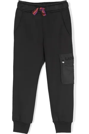 Lanvin Zip-pocket drawstring trousers