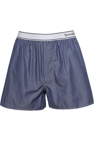 Sporty & Rich Serif Logo shorts