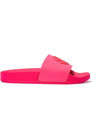 Moncler Basile logo-embossed slides