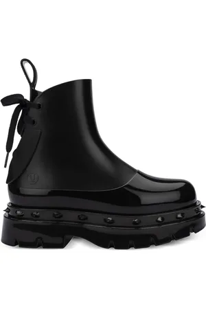 Melissa Spikes platform combat boots