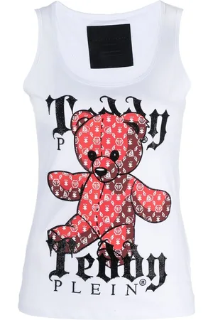 Philipp Plein Teddy Plein sleeveless tank top