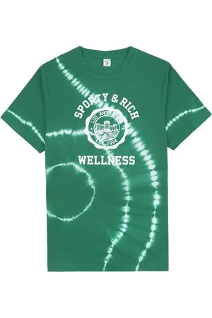 Sporty & Rich Tie-dye cotton t-shirt