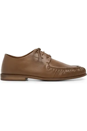 MARSÈLL Mocassino almond-toe derby shoes