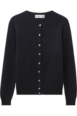 PRINGLE OF SCOTLAND Round-neck cashmere cardigan