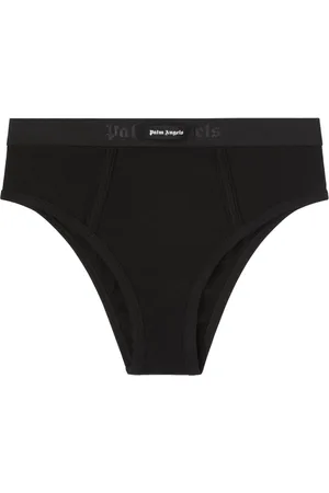 Palm Angels Logo-waistband high-waist briefs