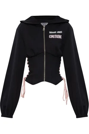 VERSACE Corset-style hoodie