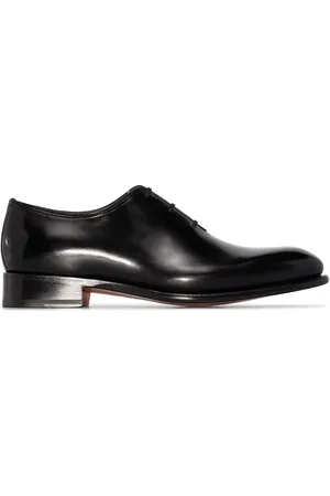 santoni Oxford lace-up shoes