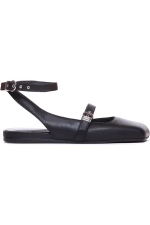vic matiè Leather ballerina shoes