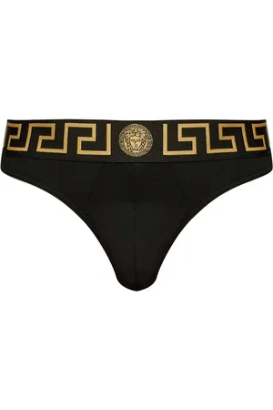 VERSACE Greca stretch-cotton briefs