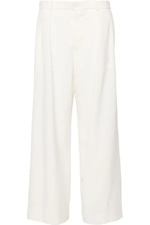 WARDROBE.NYC Low-waisted tailored trousers