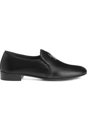 Giuseppe Zanotti Fergus logo-lettering loafers