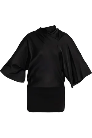 Rick Owens Cylinder draped sleeve top
