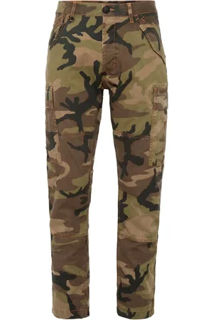 Philipp Plein Camoflage cargo trousers