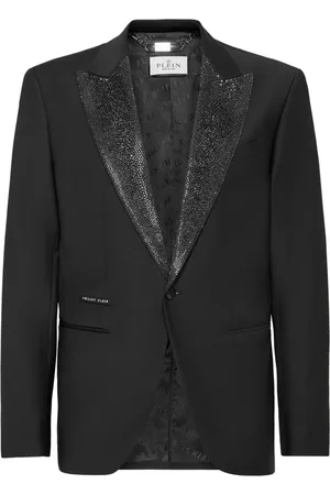 Philipp Plein Rhinestone-embellished blazer