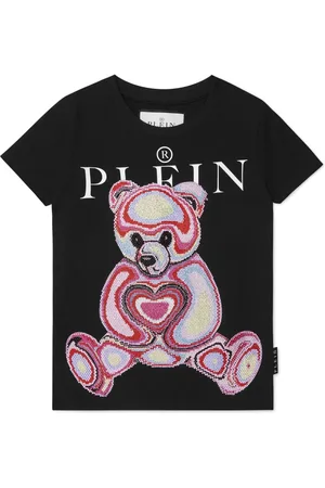 Philipp Plein Teddy bear-print cotton T-shirt