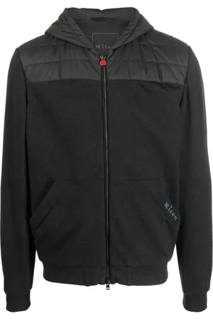Kiton Zipped hooded jacket
