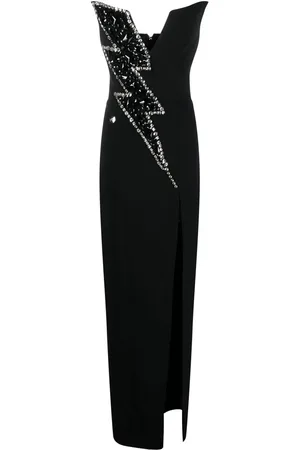 Philipp Plein Thunder crystal-embellished gown