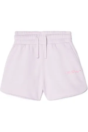 OFF-WHITE Big Bookish cotton shorts