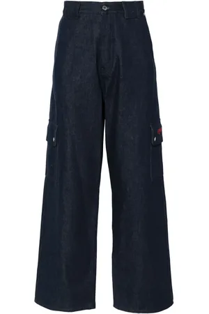 OFF-WHITE Script cargo jeans