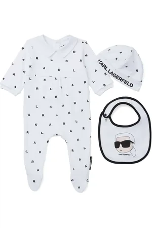 Karl Lagerfeld Logo-print babygrow set
