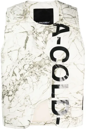 A-cold-wall* Overset asymmetric padded gilet
