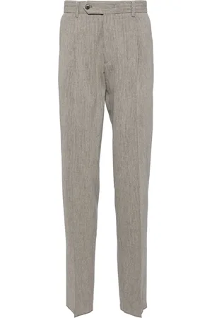 MAN ON THE BOON. Wool-blend tapered trousers