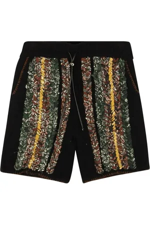 AMIRI Bandana-print braided shorts