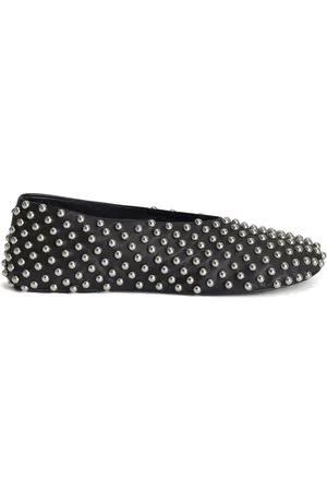 Jil Sander Studded ballerina shoes