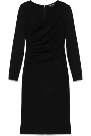 Emporio Armani Pleated mini dress