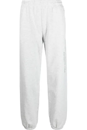 Sporty & Rich Logo-print elasticated-waistband track pants