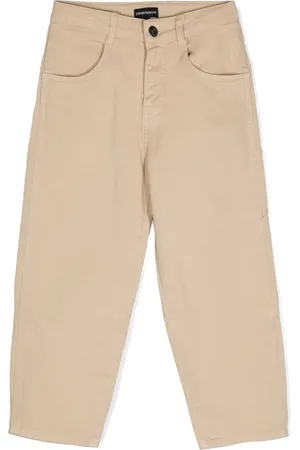 Emporio Armani Mid-rise tailored trousers