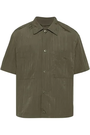 MAN ON THE BOON. Pleated t-shirt