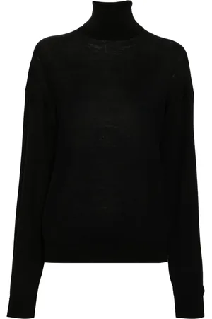 Saint Laurent High-neck wool jumper