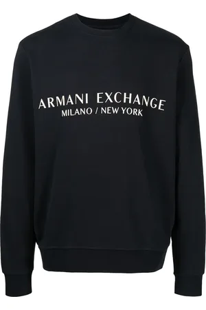 Armani Exchange Logo-print cotton sweatshirt