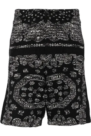 Breathe Patterned-jacquard boucl?? shorts