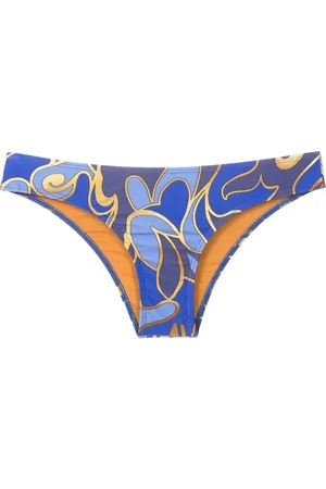 Lygia & Nanny Graphic-print bandeau bikini