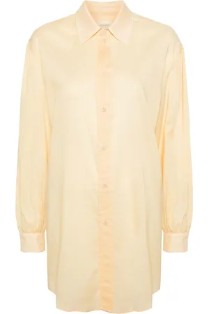 LEMAIRE Semi-sheer cotton shirt