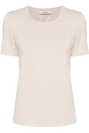 Max Mara Tubo logo-embroidered T-shirt