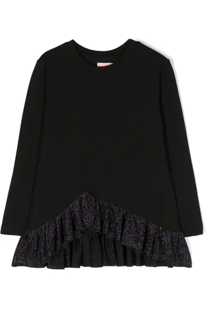 Wauw Capow by Bangbang Violet Glitter long-sleeves t-shirt