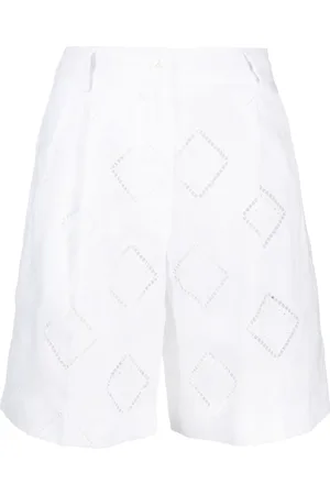 Kiton Perforated-detailed shorts