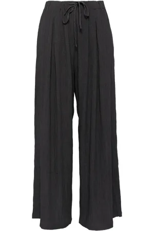 B+AB Drawstring straight-leg trousers