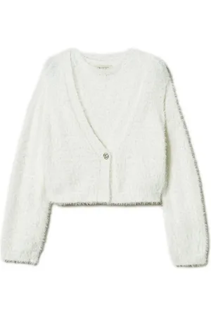 Twin-Set Brushed-finish cardigan