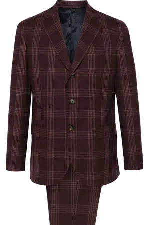 ELEVENTY Checkered suit