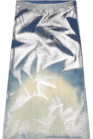Diesel Mi-llan ribbed midi skirt