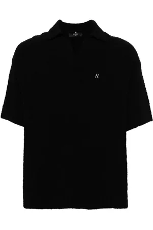 Represent Boucl?? knit polo shirt