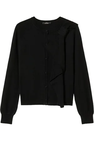 Twin-Set Bow-detailing knitted cardigan