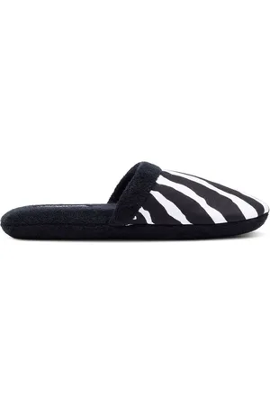 Dolce & Gabbana Zebra-print terry-cloth slippers