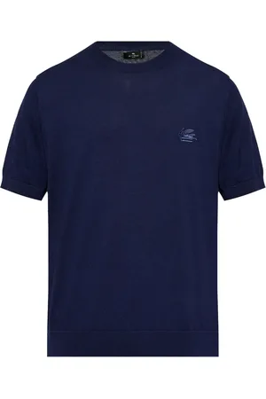 Etro Pegaso-embroidered T-shirt